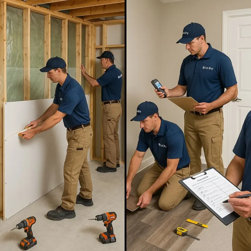 Repairs and Reconstruction process in Albany Park, IL